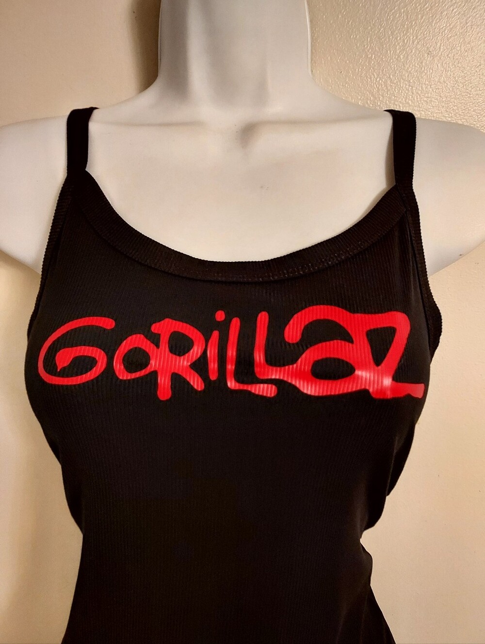 Gorillaz Tank top Gorillaz shirt gorillaz Pick Any Color Logo & Glitter Note Ord